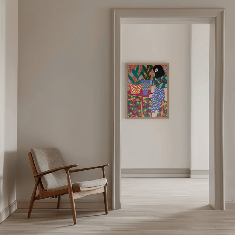 9933x14043 Din 10 - Stretched Canvas, Poster or Fine Art Print I Heart Wall Art