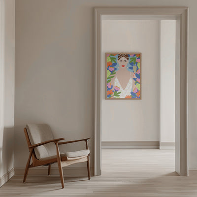 9933x14043 Din 40 - Stretched Canvas, Poster or Fine Art Print I Heart Wall Art