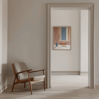 Serene Interior - Stretched Canvas, Poster or Fine Art Print I Heart Wall Art