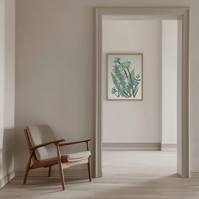 Foliage N.3 - Stretched Canvas, Poster or Fine Art Print I Heart Wall Art