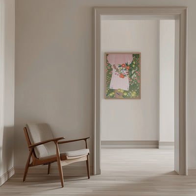 Flower Farm - Stretched Canvas, Poster or Fine Art Print I Heart Wall Art