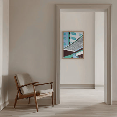 Miami Sherryfontenac - Stretched Canvas, Poster or Fine Art Print I Heart Wall Art