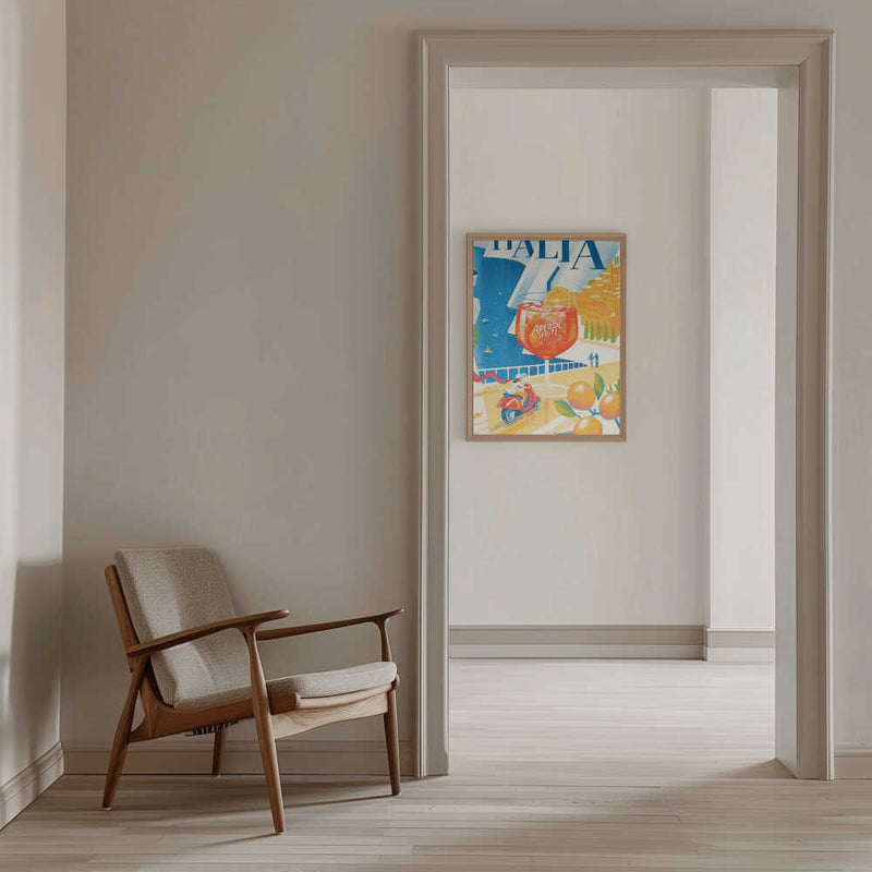 Italia - Stretched Canvas, Poster or Fine Art Print