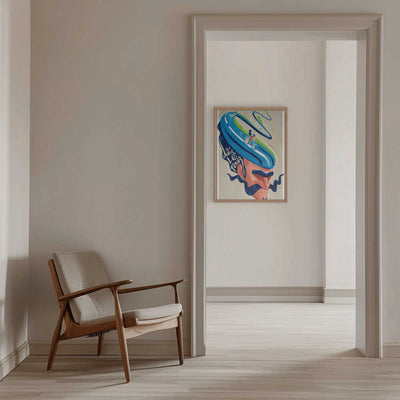 Jadore Le Tour - Stretched Canvas, Poster or Fine Art Print