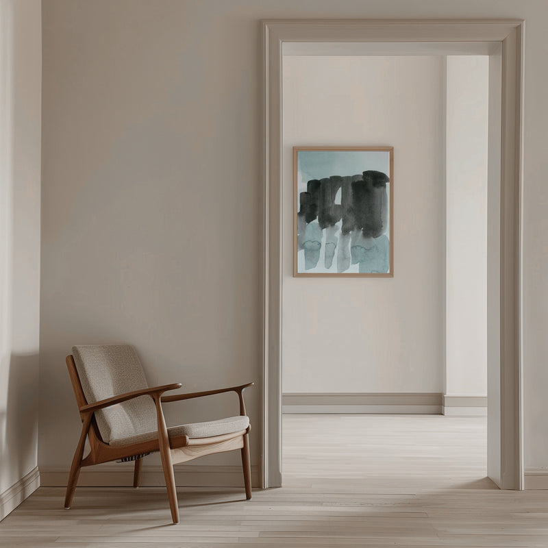 Static Movement - Stretched Canvas, Poster or Fine Art Print I Heart Wall Art