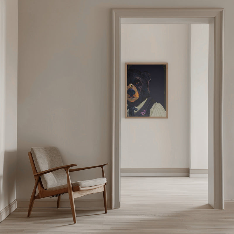 Bear - Stretched Canvas, Poster or Fine Art Print I Heart Wall Art