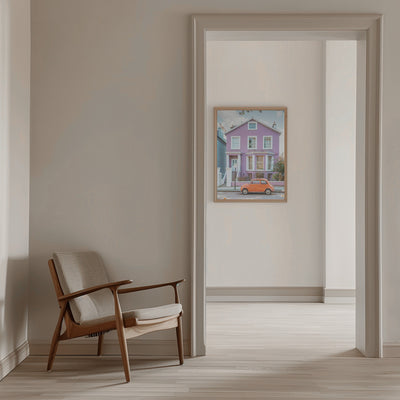 Sunday Morning - Stretched Canvas, Poster or Fine Art Print I Heart Wall Art