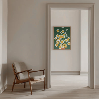 Brown Pot - Stretched Canvas, Poster or Fine Art Print I Heart Wall Art