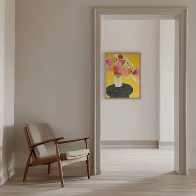 Window Glow - Stretched Canvas, Poster or Fine Art Print I Heart Wall Art