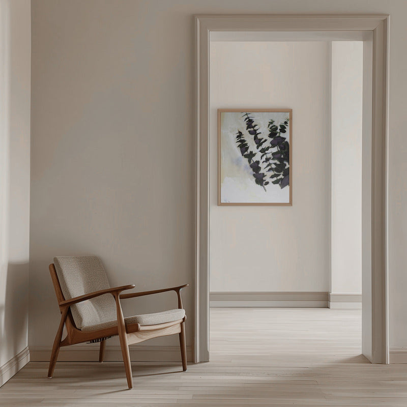 Eucalyptus Painting 1 - Stretched Canvas, Poster or Fine Art Print I Heart Wall Art