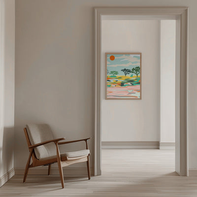 Echoes of the Sahara - Stretched Canvas, Poster or Fine Art Print I Heart Wall Art