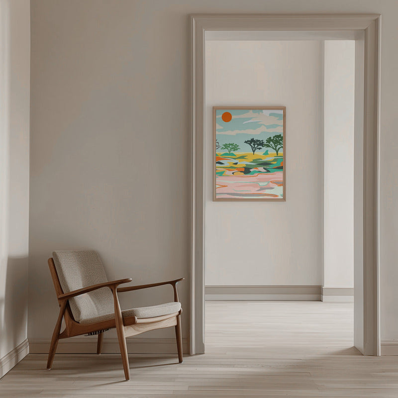 Echoes of the Sahara - Stretched Canvas, Poster or Fine Art Print I Heart Wall Art