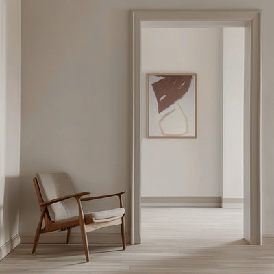 Geometric figure II - Stretched Canvas, Poster or Fine Art Print I Heart Wall Art