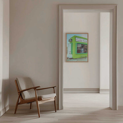 World Famous Crochet Museum - Stretched Canvas, Poster or Fine Art Print I Heart Wall Art