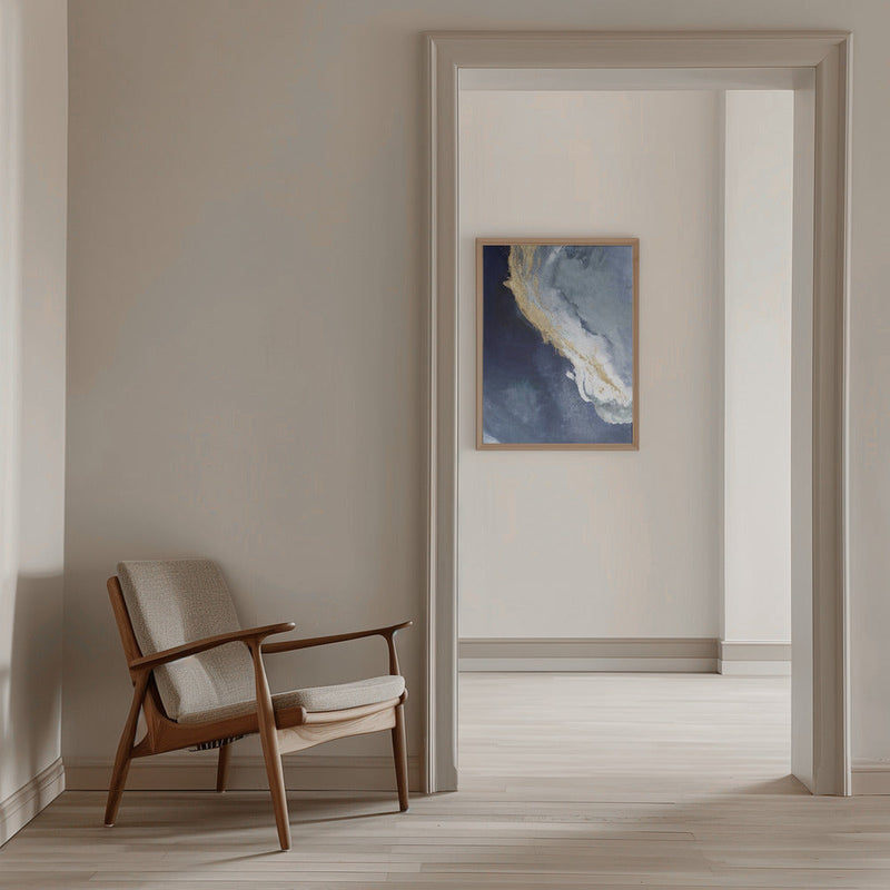 Golden Drift - Stretched Canvas, Poster or Fine Art Print I Heart Wall Art