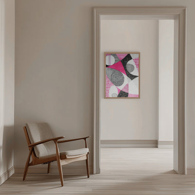 Colorful Geometric Patterns - Stretched Canvas, Poster or Fine Art Print I Heart Wall Art