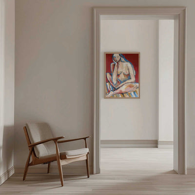 “Contemplating” - Stretched Canvas, Poster or Fine Art Print