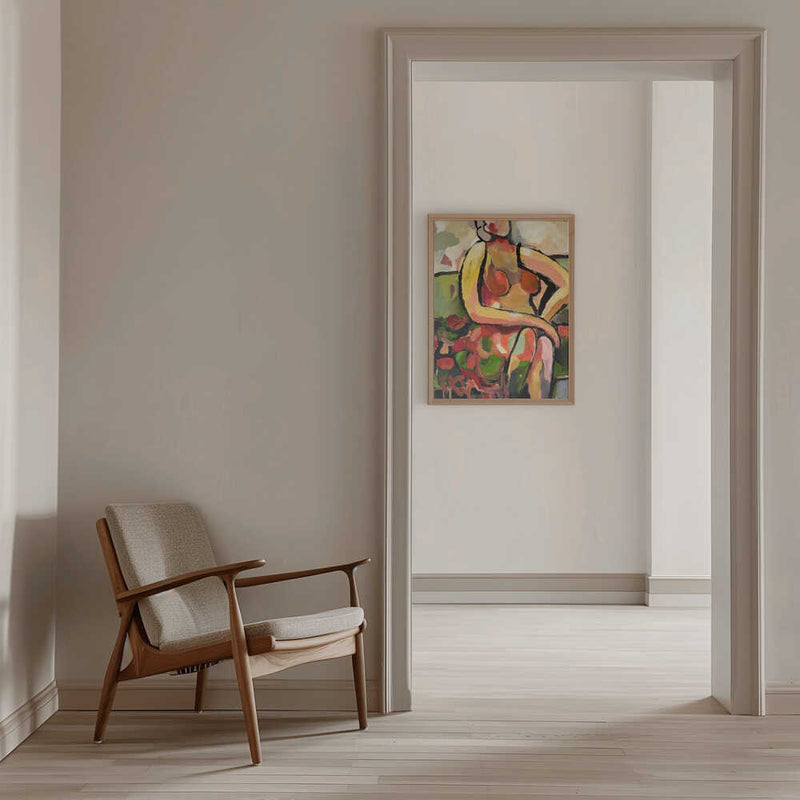 Folk Dancer - Stretched Canvas, Poster or Fine Art Print