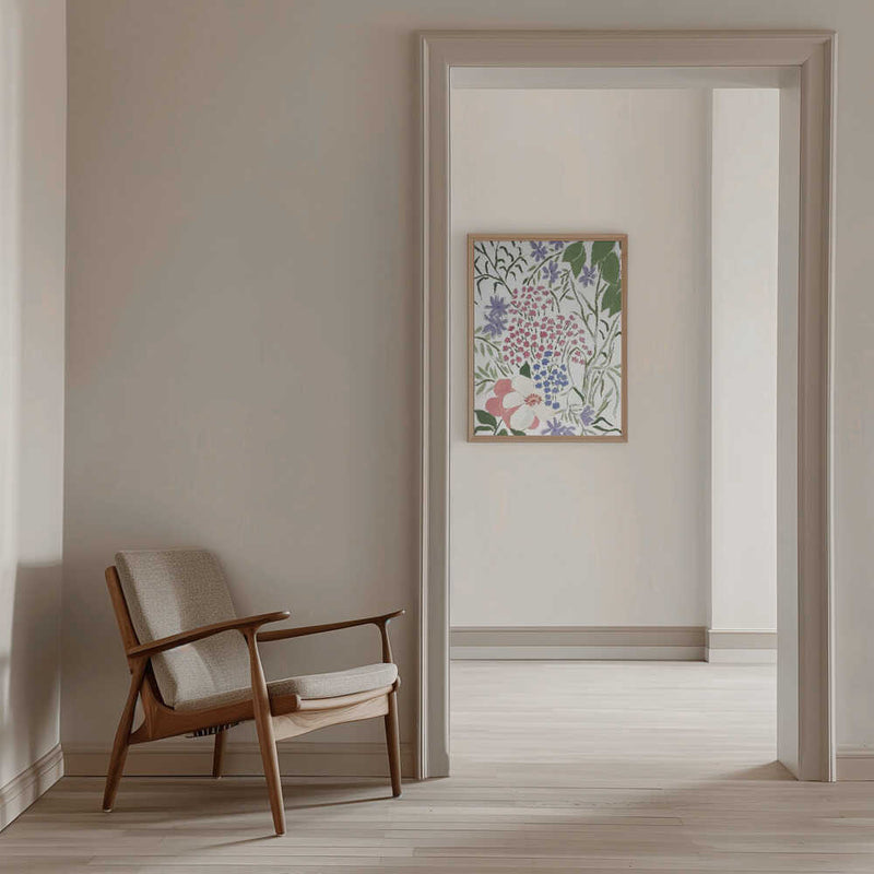 Summer Blossoms - Stretched Canvas, Poster or Fine Art Print