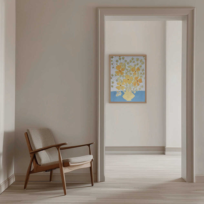 Yellow - Stretched Canvas, Poster or Fine Art Print