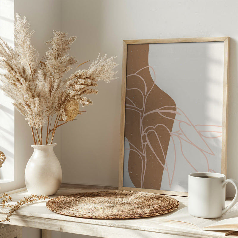 Abstract composition 16 - Stretched Canvas, Poster or Fine Art Print I Heart Wall Art