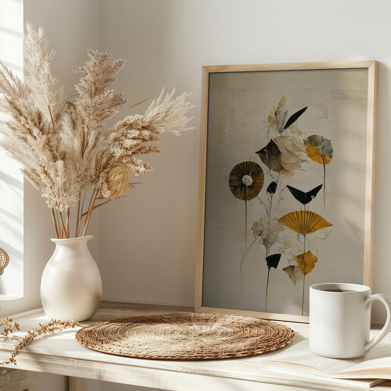 Kukkia - Stretched Canvas, Poster or Fine Art Print I Heart Wall Art