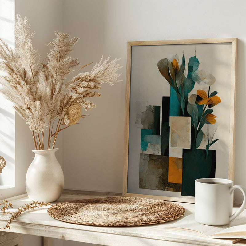 Abstract Arrangement - Stretched Canvas, Poster or Fine Art Print I Heart Wall Art