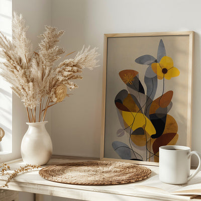 In My Summer Garden - Stretched Canvas, Poster or Fine Art Print I Heart Wall Art