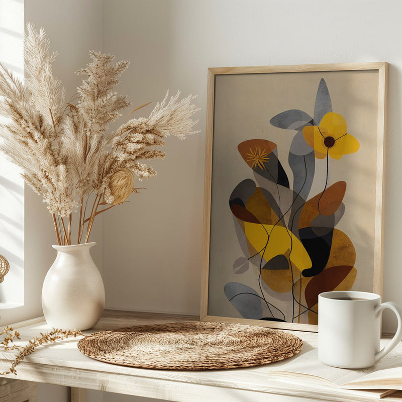 In My Summer Garden - Stretched Canvas, Poster or Fine Art Print I Heart Wall Art