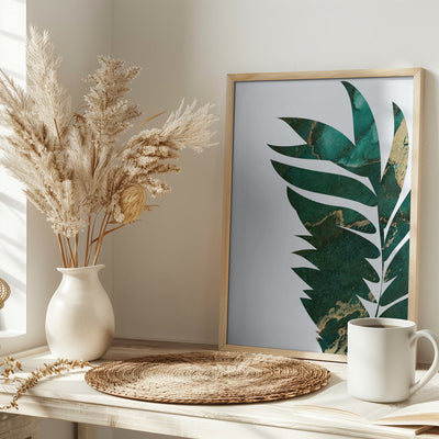 Tropical leaf 2 - Stretched Canvas, Poster or Fine Art Print I Heart Wall Art