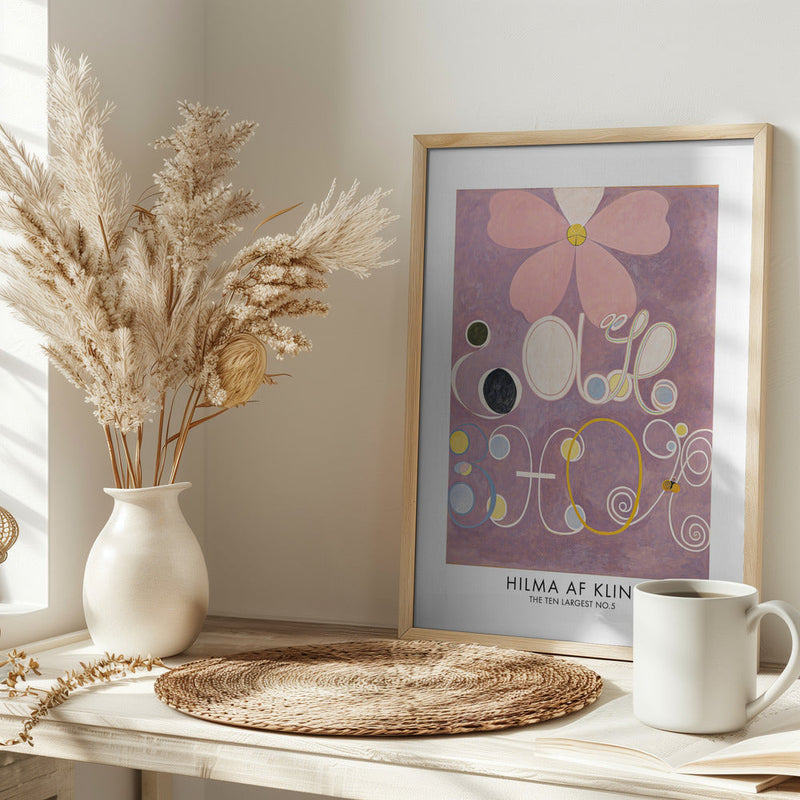 The Ten Largest No.5 Poster - Stretched Canvas, Poster or Fine Art Print I Heart Wall Art