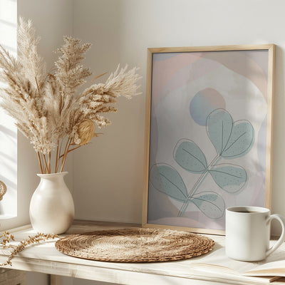 Leafy Hues - Stretched Canvas, Poster or Fine Art Print I Heart Wall Art