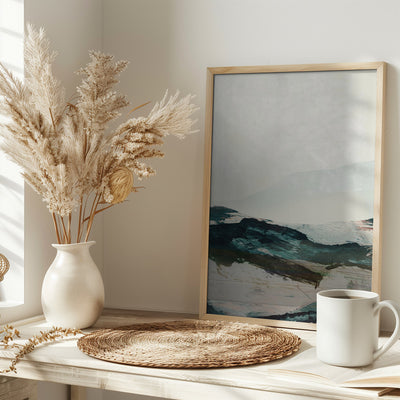 Mountains No2 - Stretched Canvas, Poster or Fine Art Print I Heart Wall Art