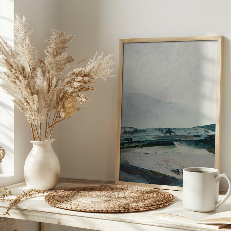 Mountains - Stretched Canvas, Poster or Fine Art Print I Heart Wall Art