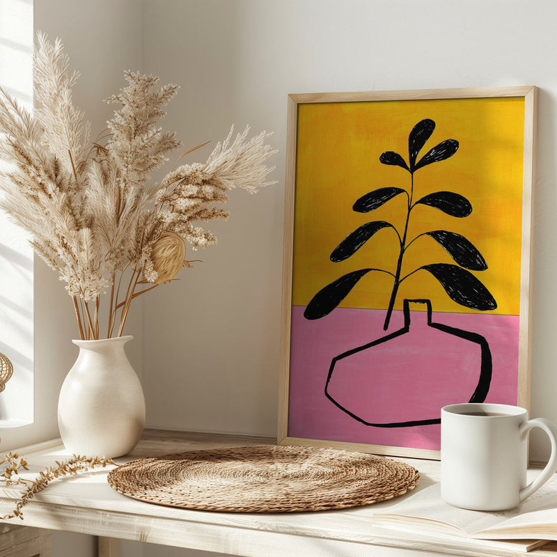 At Home - Stretched Canvas, Poster or Fine Art Print I Heart Wall Art