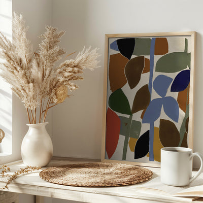 Botanical Impression No 2 - Stretched Canvas, Poster or Fine Art Print I Heart Wall Art