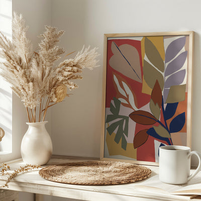 Botanical Impression No 3 - Stretched Canvas, Poster or Fine Art Print I Heart Wall Art