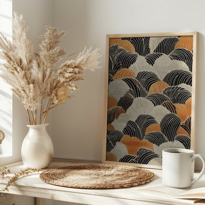 Shell Mountains - Stretched Canvas, Poster or Fine Art Print I Heart Wall Art