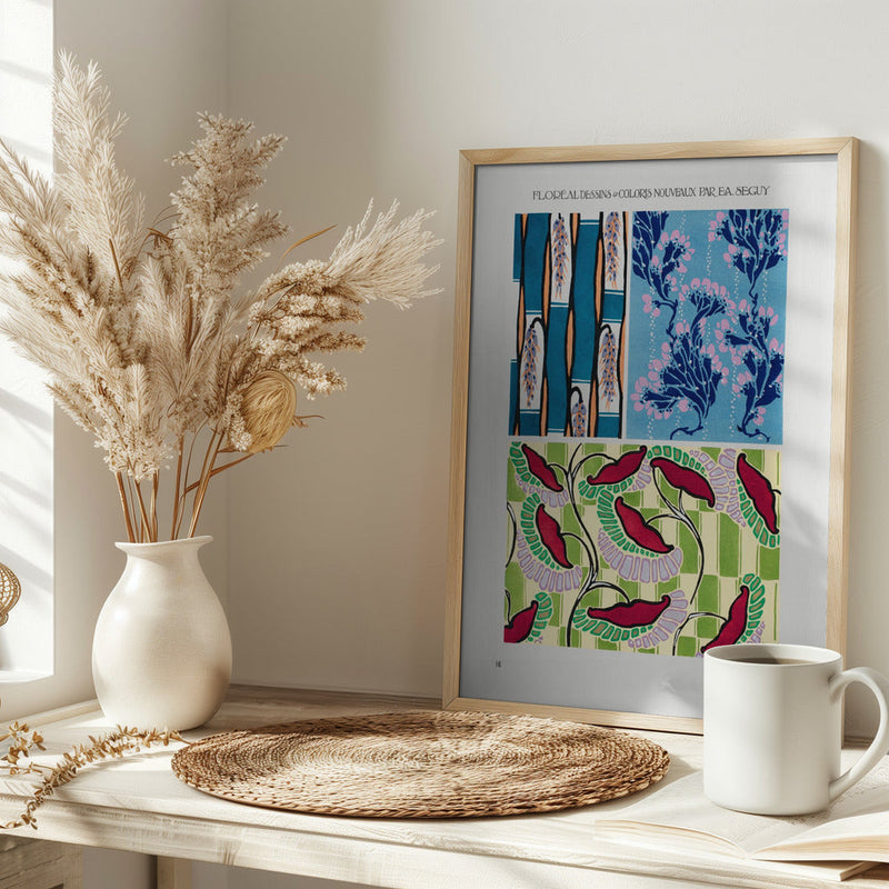 Pattern 016 - Stretched Canvas, Poster or Fine Art Print I Heart Wall Art