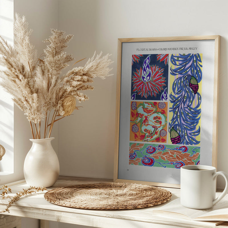 Pattern 18 - Stretched Canvas, Poster or Fine Art Print I Heart Wall Art