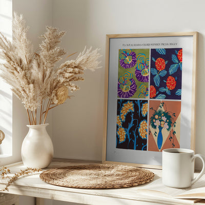 Patterns 7 - Stretched Canvas, Poster or Fine Art Print I Heart Wall Art