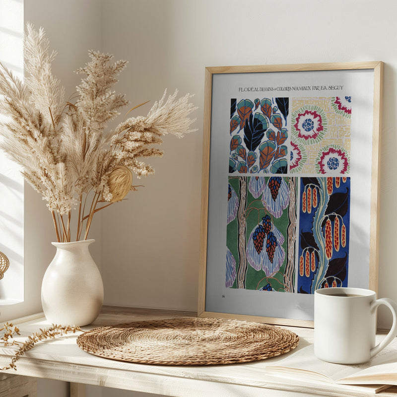 Patterns 14 - Stretched Canvas, Poster or Fine Art Print I Heart Wall Art