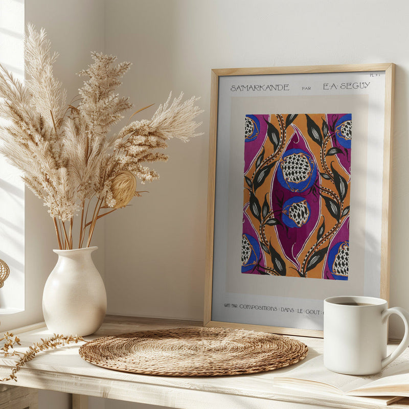 Samarkande 4 - Stretched Canvas, Poster or Fine Art Print I Heart Wall Art