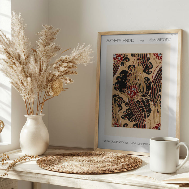 Samarkande 14 - Stretched Canvas, Poster or Fine Art Print I Heart Wall Art