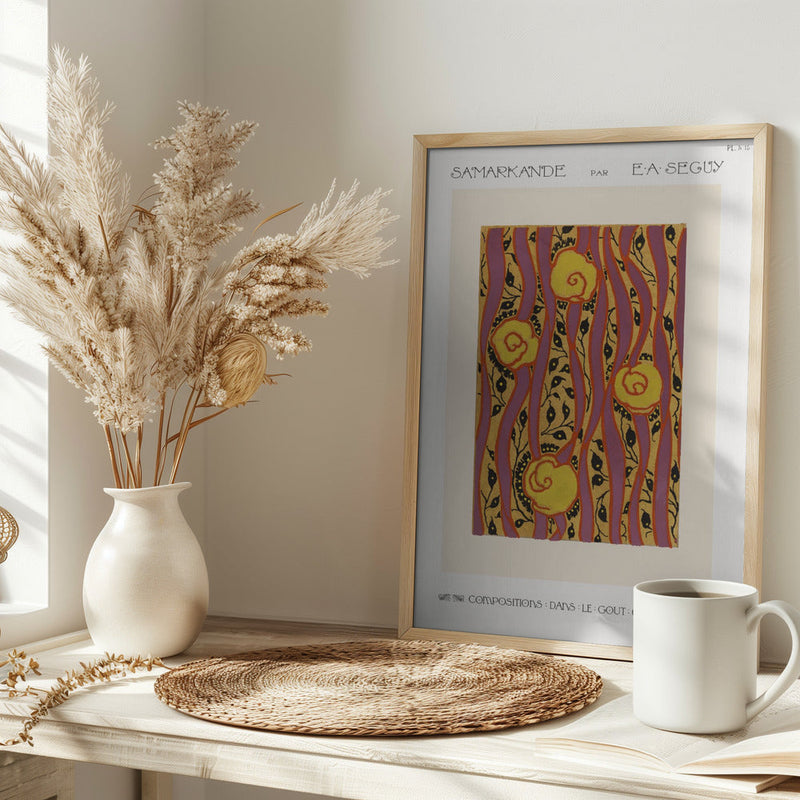 Samarkande 15 - Stretched Canvas, Poster or Fine Art Print I Heart Wall Art