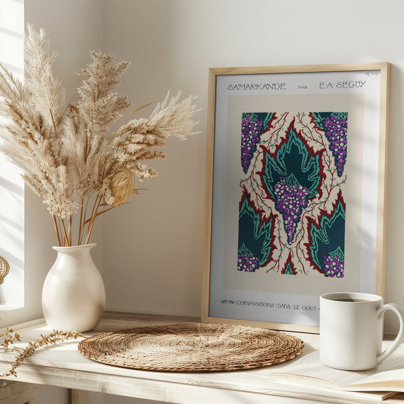 Samarkande 18 - Stretched Canvas, Poster or Fine Art Print I Heart Wall Art