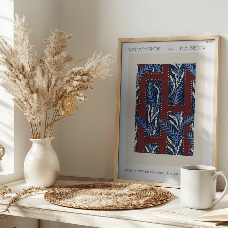 Samarkande 20 - Stretched Canvas, Poster or Fine Art Print I Heart Wall Art