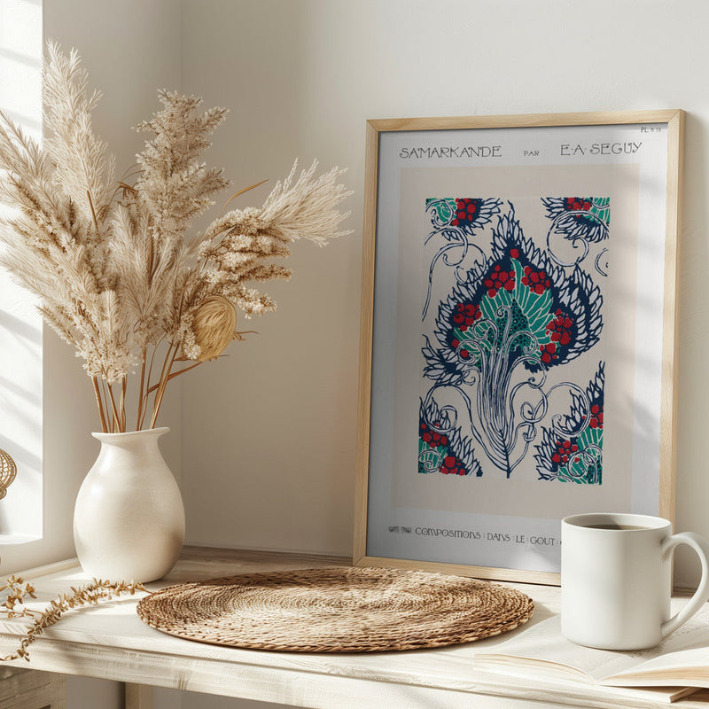 Samarkande 19 - Stretched Canvas, Poster or Fine Art Print I Heart Wall Art