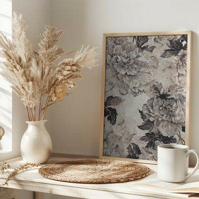 Poster 50x70 Flower01xal - Stretched Canvas, Poster or Fine Art Print I Heart Wall Art