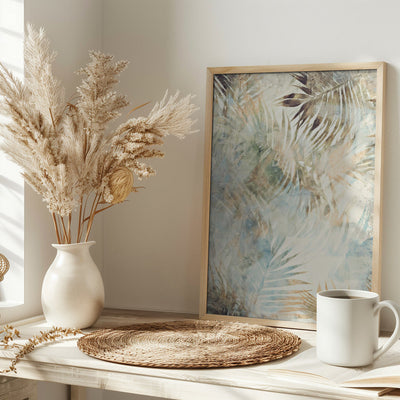 Poster 50x70 Wall05c - Stretched Canvas, Poster or Fine Art Print I Heart Wall Art